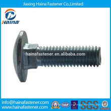 DIN603 Сделано в Китае Углеродистая сталь Грибная головка Квадратный шейный ремень Болт